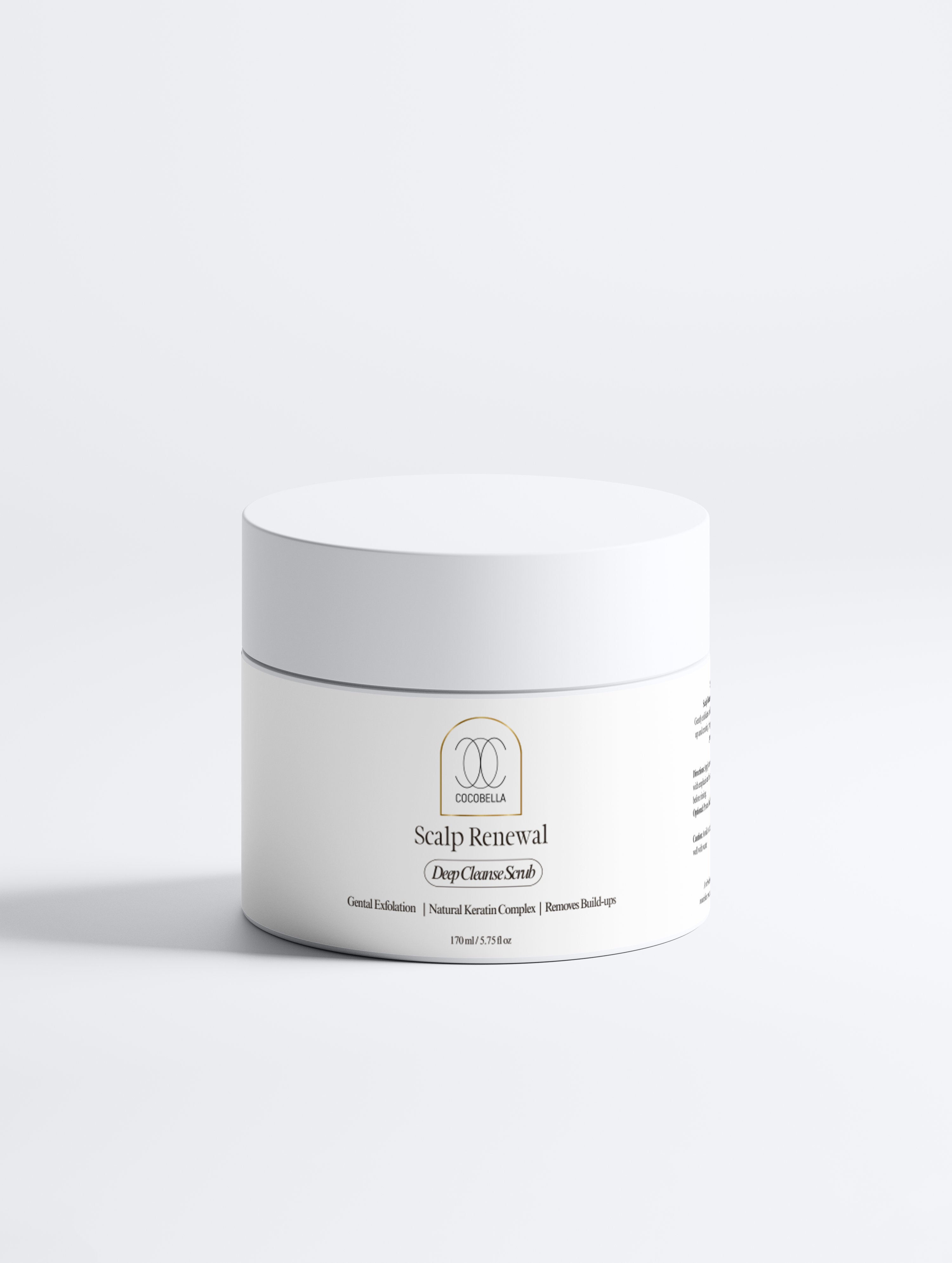 Scalp Renew - Deep Cleanse Scalp Scrub, Rosemary & Mint - 170ml