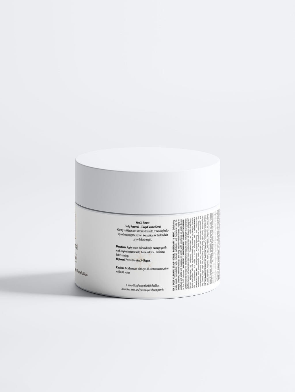 Scalp Renew - Deep Cleanse Scalp Scrub, Rosemary & Mint - 170ml