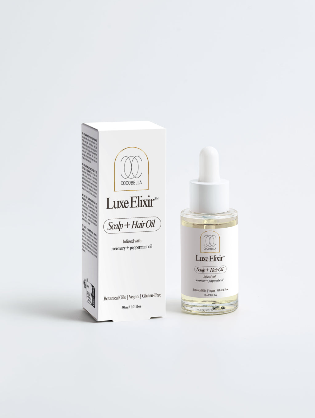 Luxe Elixir™ Rosemary Hair & Scalp Strengthening Oil - 30ml